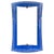 Mid-Century Modern Cobalt Blue Glass Mirror, Italy, 1950s For Sale