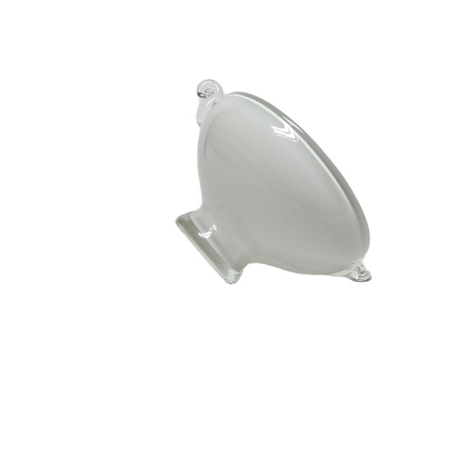Glass Basket from HSG Tarnowiec, Poland, 1970s For Sale - Image 6 of 8