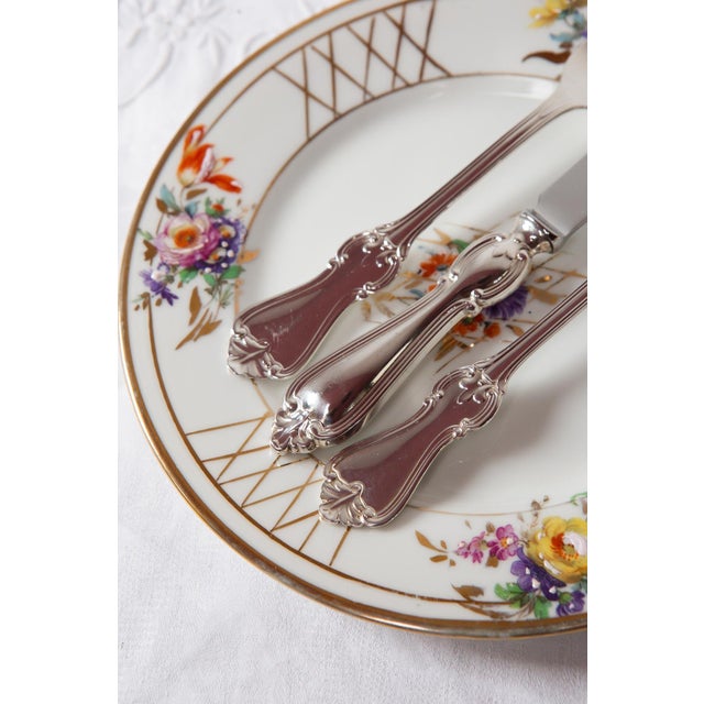 Vintage Swedish Cutlery Set for Eight People, 1960s, Set of 24 For Sale - Image 4 of 11