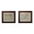 Pair of English Framed & Matted Map Prints For Sale
