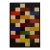 Geometric Checkerboard Painting, France 1972 For Sale