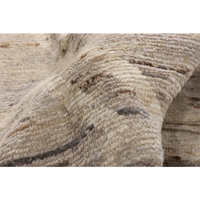 Organic Modern Moroccan Rug, 10'05 X 14'00 For Sale In Dallas - Image 6 of 10