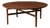 Mid Century Modern Round Walnut Coffee Table by Stanley Furniture Co. For Sale