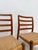 Beige Vintage Danish Teak Dining Chairs No. 85 by Niels O. Møller from J.L. Møllers, 1970s, Set of 4 For Sale - Image 8 of 10