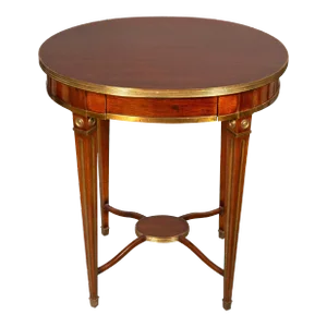 Russian Mahogany And Brass Mounted Occasional Table