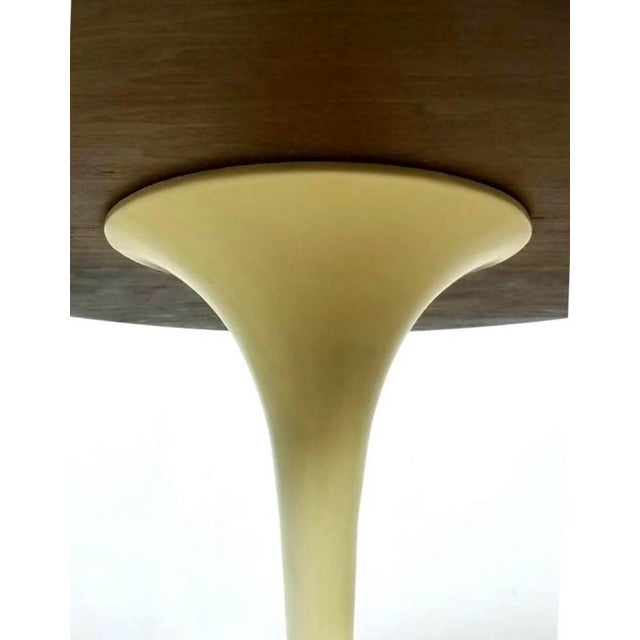 1960s 1960's Walnut Tulip Side Tables by Saarinen for Knoll- A Pair For Sale - Image 5 of 11