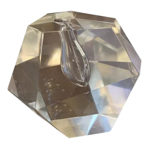 Mid 20th Century Timo Sarpaneva for littala Faceted Crystal "Orchid" Bud Vase