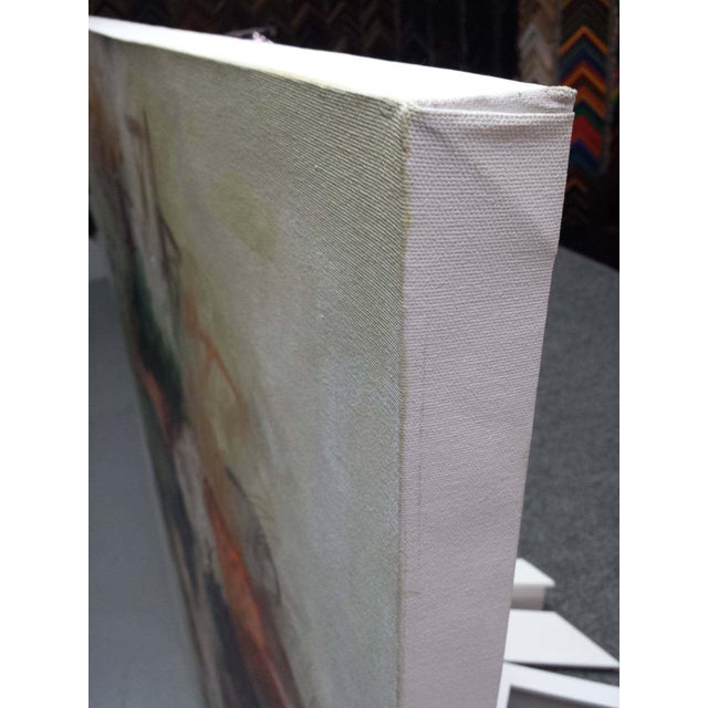 Blue Mary Lou Siefker : Celebration With a Shot of Orange. For Sale - Image 8 of 9