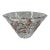 Vintage Orrefors Gunnar Cyrén Signed Leaf-Cut 10" Crystal Bowl, Sweden For Sale