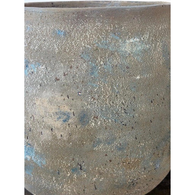 Contemporary Pair of Monumental Crucible Planters - Atelier Vierkant Style Egg Pot For Sale - Image 3 of 10