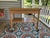 Vintage Scandinavian Mid‑Century Flip‑Top Bar Cart – Solid Oak Serving Trolley on Casters For Sale - Image 9 of 17