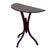 Art Nouveau Late Victorian Bent Oak Small Tri-Leg Console Table by Jacob & Josef Kohn For Sale - Image 3 of 7