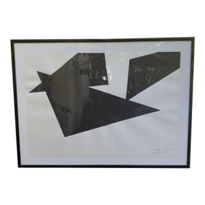 1980s Three Brothers an Original Acrylic Painting on Paper by Susan Cohen