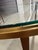 Classic Baker Antique Brass Glass Top Coffee Table For Sale