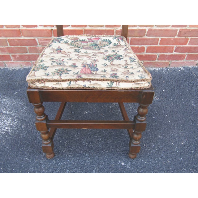 Mid 20th Century Mid 20th Century Ercol Dining Chairs Old Colonial Yorkshire Gothic High Back For Sale - Image 5 of 9