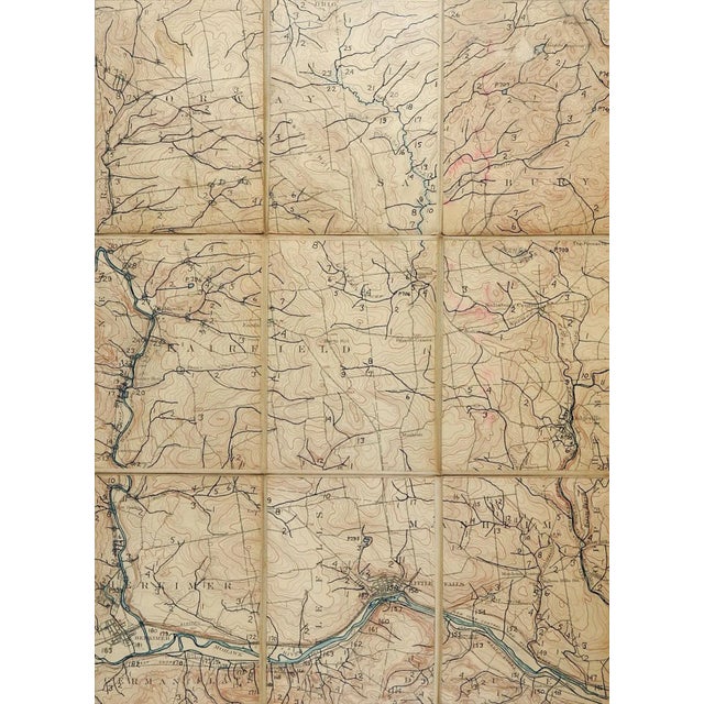 Little Falls New York 1900 Us Geological Survey Folding Map For Sale In Seattle - Image 6 of 6