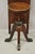 Early 20th Century Antique Hamilton MFG High Back Adjustable Mahogany Architect Chair Piano Stool For Sale - Image 5 of 12
