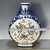 Late 20th Century Chinese Blue & White Famille Rose Porcelain Moon Flask With Mythical Beast Motif For Sale - Image 5 of 9