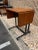 Mid Century Danish Trolley Table Architect Table Desk Possibly by Elmo 1960s. 2 leaves can be fold down Approximate...
