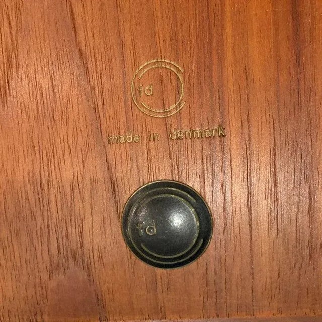 Scandinavian Modern Teak Side Table by Peter Hvidt for France & Daverkosen For Sale - Image 11 of 12