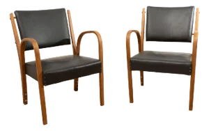 Set of Armchairs by Luigi Ricci, 1950s