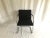 Mid-Century Modern Knoll Studios Ludwig Mies Van Der Rohe's Brno Tubular Chair Original Charcoal Fabric For Sale - Image 3 of 8