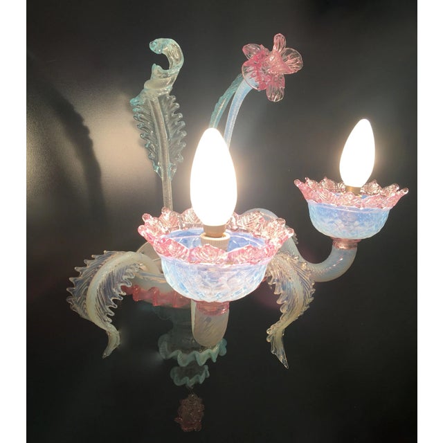 Vintage Sconce from Cesare Toso For Sale - Image 6 of 7
