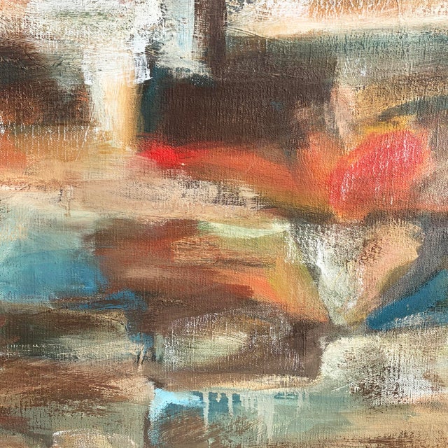 Abstract 'Large Constructivist Abstract' by S. Brockman, 1980s For Sale - Image 3 of 6