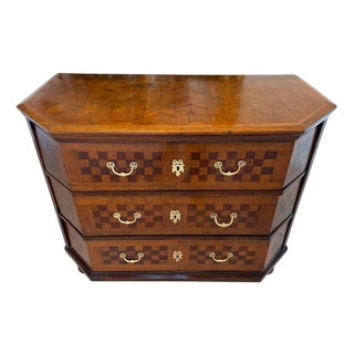 Baroque Chest of Drawers in Oak For Sale