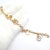 Authentic Cartier Yellow Gold Love Trinity Double C Charm Link Bracelet 1995 For Sale - Image 10 of 13