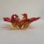 Orange Vintage Orange Murano Glass Bowl For Sale - Image 8 of 9