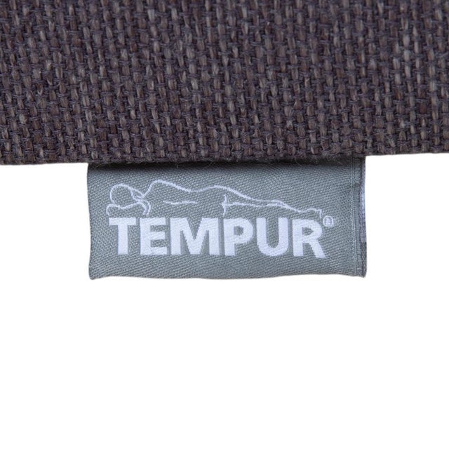 Textile Grey Bed with Chrome Legs from Tempur For Sale - Image 7 of 12