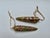 Gold Pair of Gold Cloisonné & Crystal Ornaments For Sale - Image 8 of 17