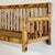 Wood Vintage Scorched Bamboo Wall Shelf For Sale - Image 7 of 7