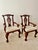 Wood Regency House Chippendale Carved Kensington Hall Vintage Set of Four Arm Chairs Dining/Accent. For Sale - Image 7 of 18