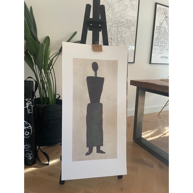 Abstract Kazimir Severinovich Malevich (1878-1935), Womenfigure, Printed in Belgium For Sale - Image 3 of 8