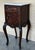 Antique French Mahogany Night Stands or bedside tables with marble top , 1900, A Pair For Sale - Image 4 of 18