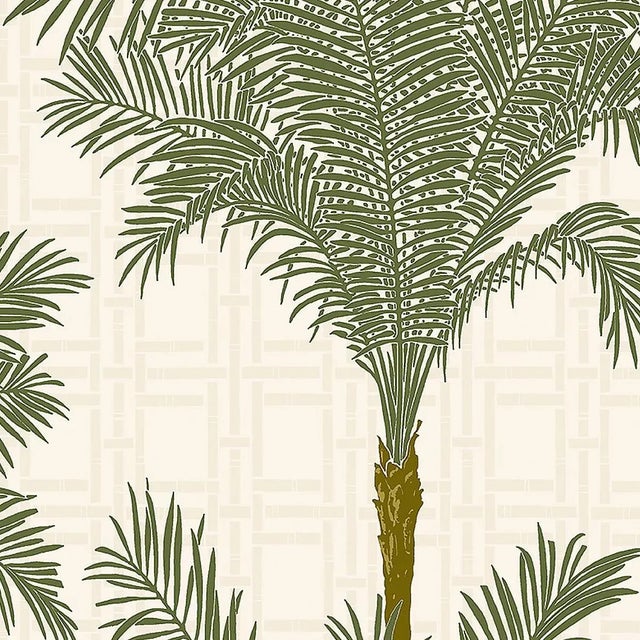 Borastapeter Copacabana Wallpaper in Palm For Sale