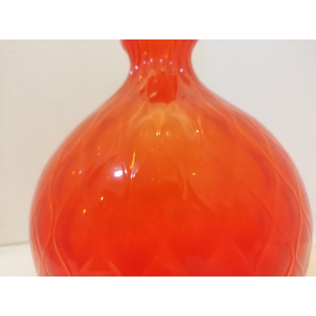 Mid-Century Modern Balloton Vase in Murano Glass from Venini, Italy, 1981 For Sale - Image 3 of 8