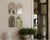 Set of Four Vintage White-Washed Iron Arched Window-Style Wall Mirrors For Sale - Image 12 of 12
