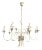 Neoclassical Style Chandelier in Silver Metal. French Work by Maison Charles For Sale
