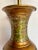 Mid 20th Century Asian Champleve Cloissone Tall Brass Lamp Made by Marbro For Sale In Los Angeles - Image 6 of 13