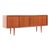 Svend Madsen Mid Century Danish Teak Curved Front Credenza For Sale