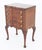 1920s Queen Anne Revival Bedside Cabinet in Walnut, 1920s For Sale - Image 5 of 5