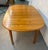Mid-Century Modern Teak Oval Extension Dining Table For Sale - Image 10 of 16