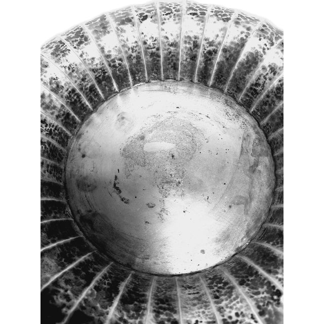 Art Deco Futurist Pilish Silver Fruit Bowl from Czaplicki Juwelery, 1930s For Sale - Image 14 of 18