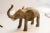 :: Vintage handmade African elephant sculpture. Circa late mid 20th century, though possibly older, this piece has such...
