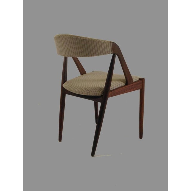 Mid-Century Teak Dining Chairs by Kai Kristiansen, Restored with Customizable Reupholstery, 1960s, Set of 12 For Sale - Image 3 of 11