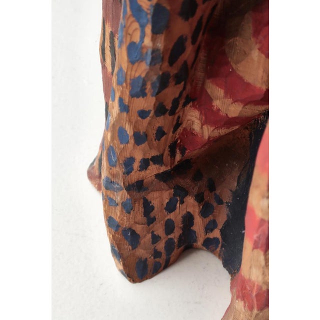 Erik Höglund, Untitled, 1950s, Carved and Painted Pinewood For Sale - Image 14 of 18