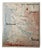 Vintage School Map of Aquitaine Basin / Mediterranean South, 1950s For Sale